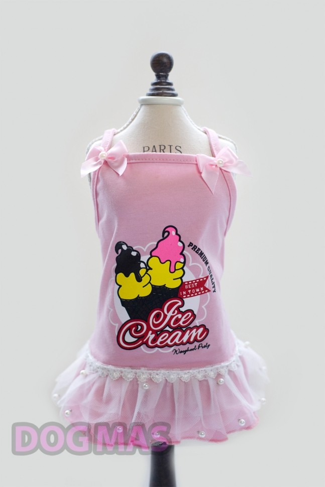Платье «Ice Cream» розовый